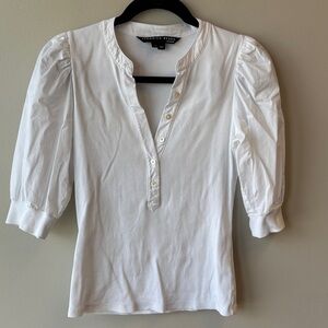 Veronica Beard white Button-Down Blouse t shirt